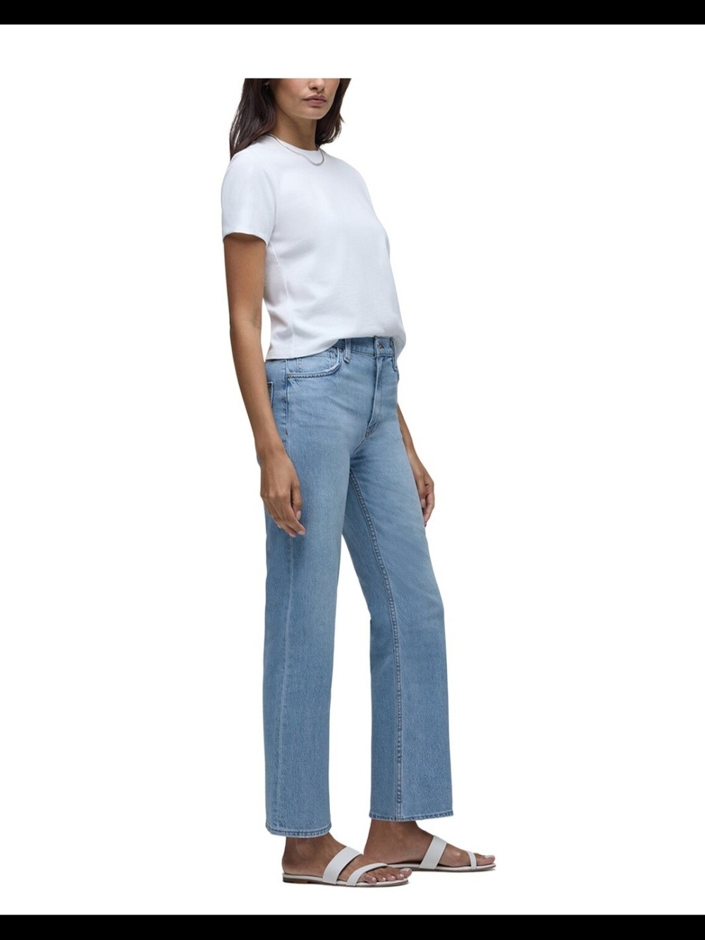 NWT Hudson Jeans Remi Americana Straight Leg in Light Blue - Picture 2 of 4